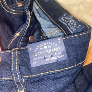 Size 18 lucky brand skinny jeans NWT